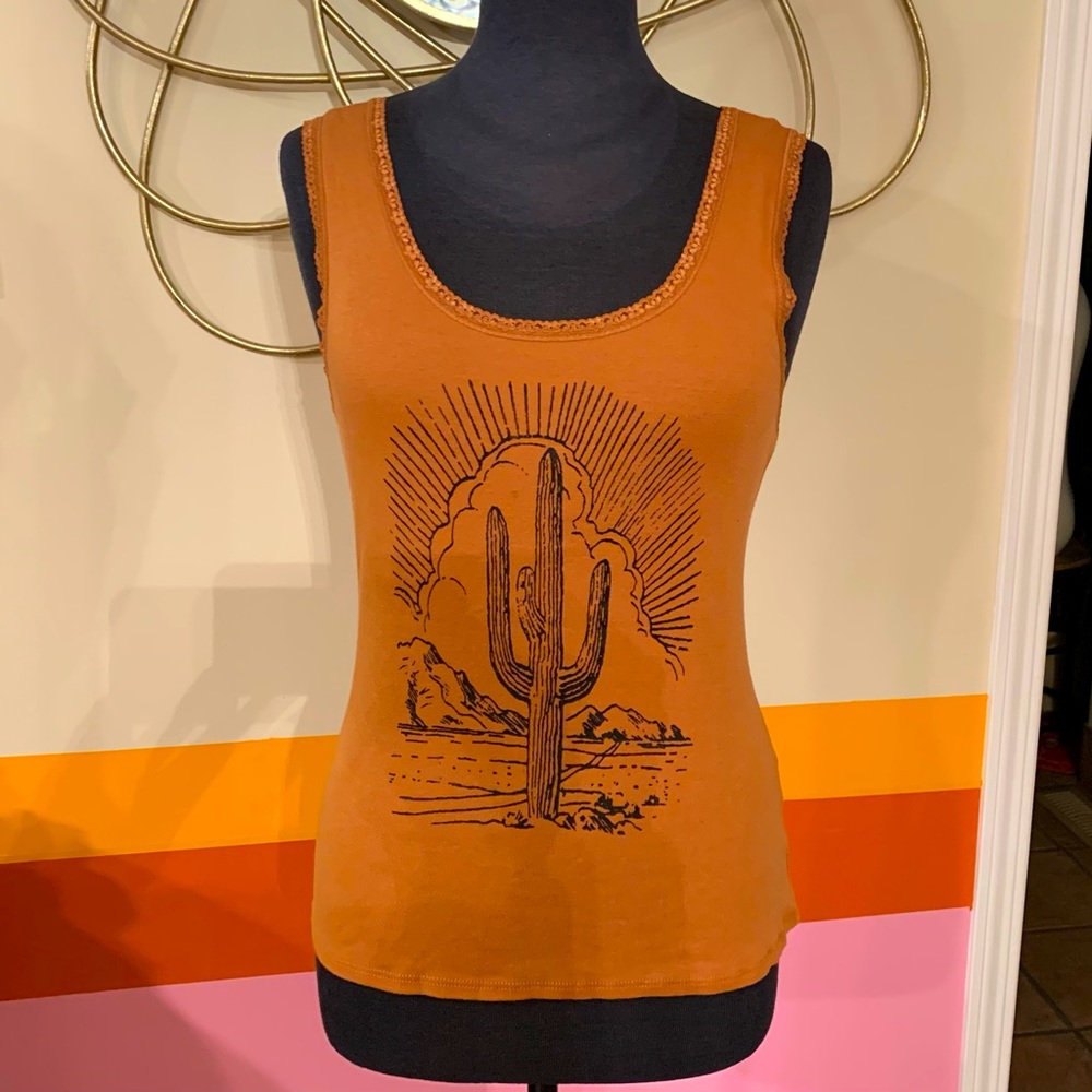 bandit brand LACE CACTUS TANK top .